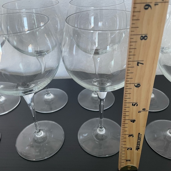 Bormioli Rocco Premium Wine Stems Set 8 Pcs. 18 3/4 oz Made in Italy. - Picture 4 of 4